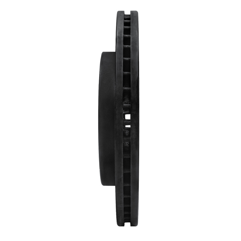 Ford E-350 Econoline Club Wagon Brake Rotor (1) - Rear Left - R1 Concepts - Drilled & Slotted - Black - `99-`07